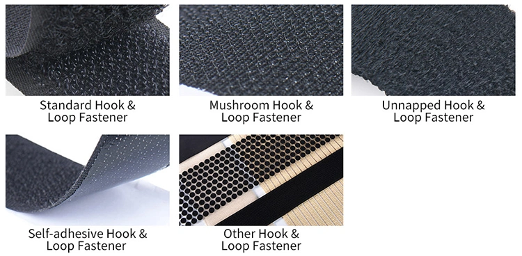 100% Polyester Nylon Hook and Loop Fastener Tape Hook & Loop Sample Customization