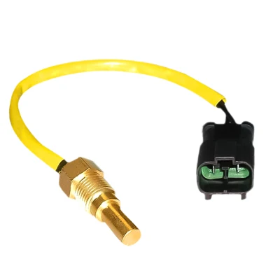 Accesorios de excavadora para Caterpillar Cat E320c Sensor de temperatura del agua Sensor de temperatura del agua con cable