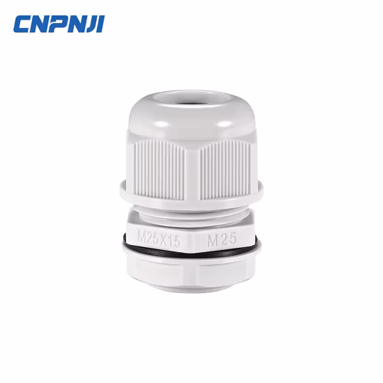 Prensaestopas de nailon con estructura dividida y rosca G